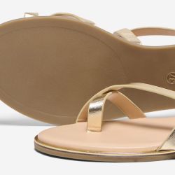 SANDALE ONLMARI-2 GOLD COLOUR 15341129 4280