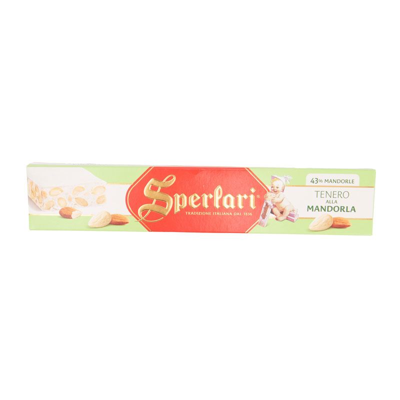 Barre 150g nougat tendre aux amandes Mixte SPERLARI