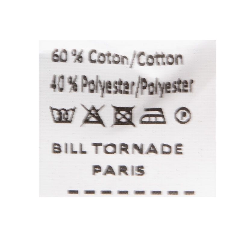 Chemise unie mc regular noire bill302 Homme BILL TORNADE