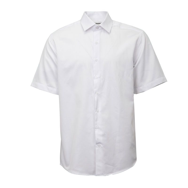 Chemise unie mc regular noire bill302 Homme BILL TORNADE