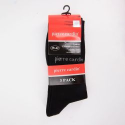 LOT DE 3 PAIRES DE CHAUSSETTES NOIRES PCA/1/CVX3/NR