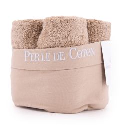 LOT 6 DE SERVIETTES INVITEES GRIS ANTH