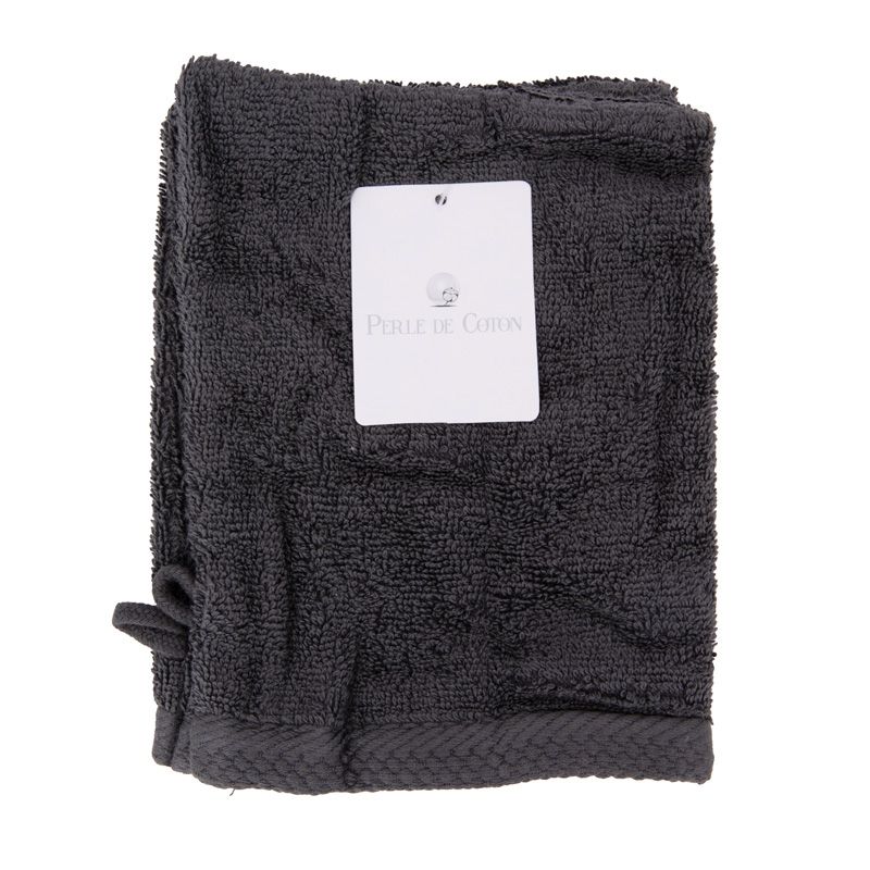 GANT DE TOILETTE ARGENT