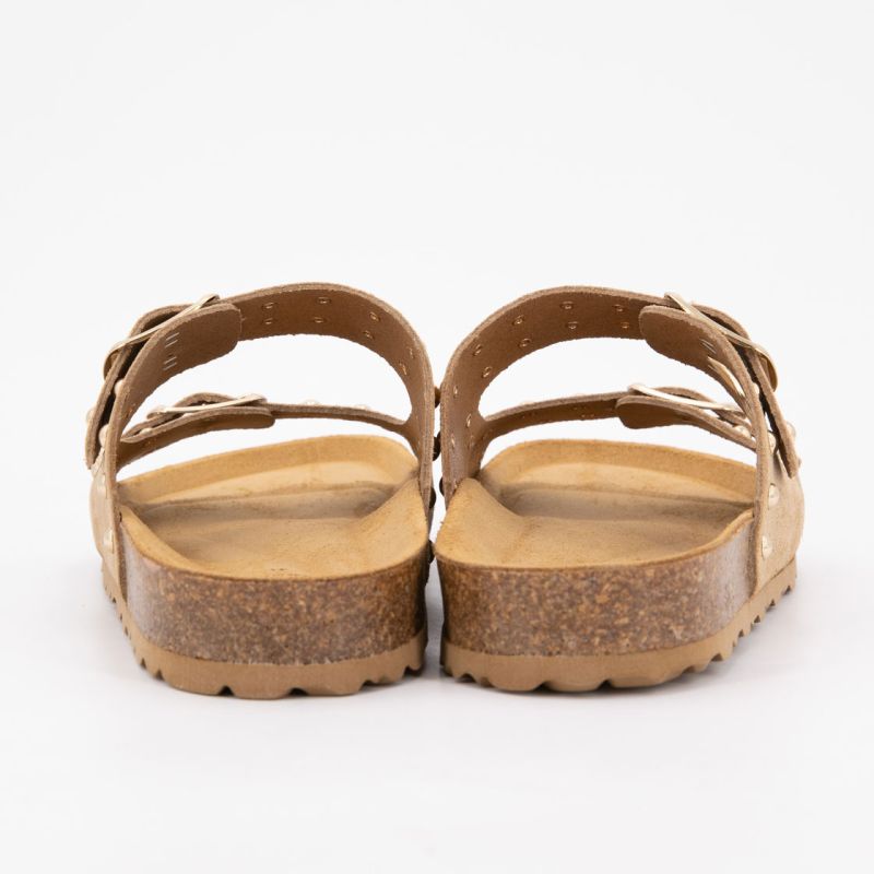 Mules suede boucle effet clou Femme I AM Mules suede boucle effet clou Femme I AM