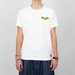 Tee shirt blanc vd/1/tsc/eye/w Homme VON DUTCH