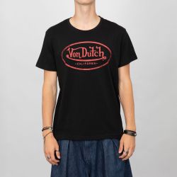 Tee shirt noir vd/1/tr/log2/nr Homme VON DUTCH