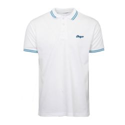 Polo broder 44496 albus Homme CHEVIGNON