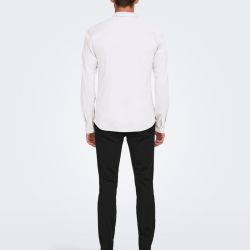 Chemise onsrobin dark navy 22031023 4445 Homme ONLY AND SONS