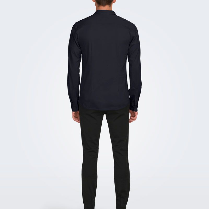 Chemise onsrobin dark navy 22031023 4445 Homme ONLY AND SONS Chemise onsrobin dark navy 22031023 4445 Homme ONLY AND SONS