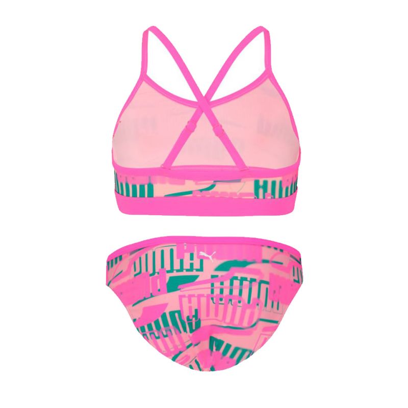 Maillot de bain 2p fluopinkcombo 701225809001164 6-14 ans Enfant PUMA