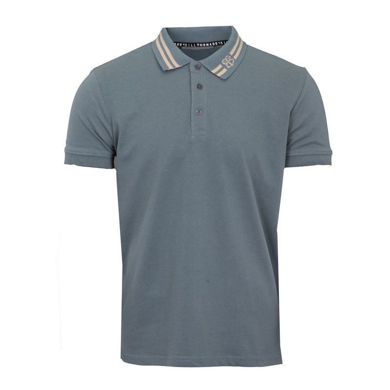 Polo logo liseret 23868 Homme BILL TORNADE
