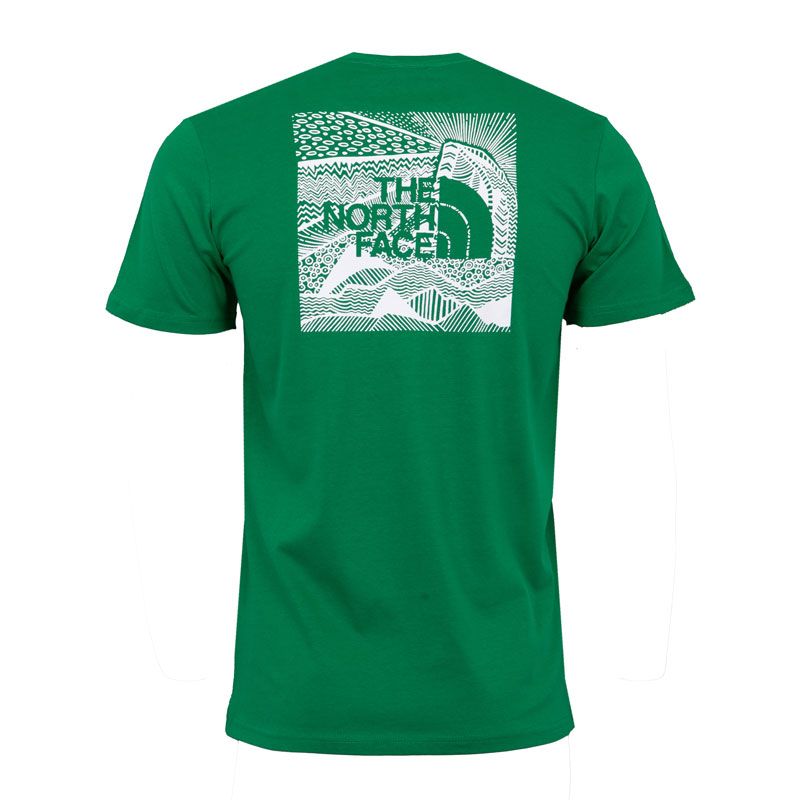 Tee shirt mc white nf0a87nvfn41 Homme THE NORTH FACE