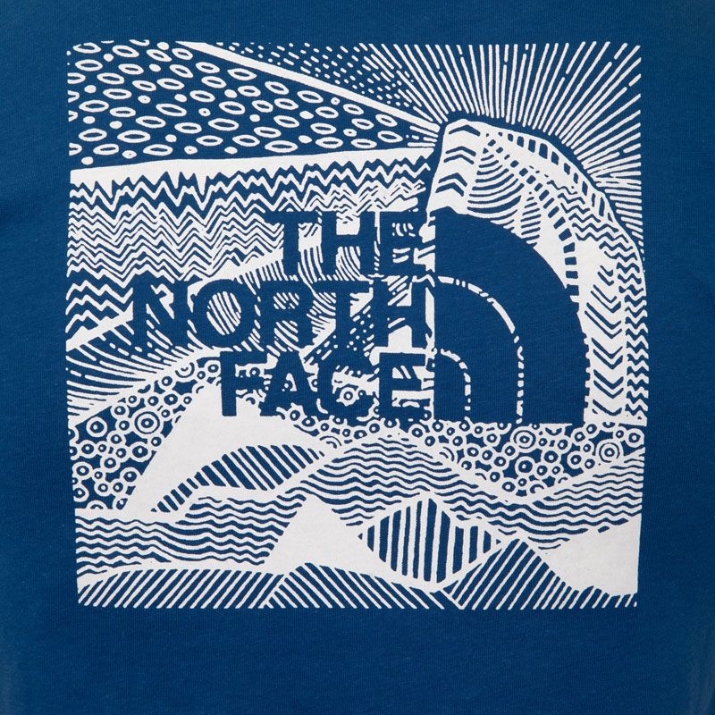 Tee shirt mc white nf0a87nvfn41 Homme THE NORTH FACE