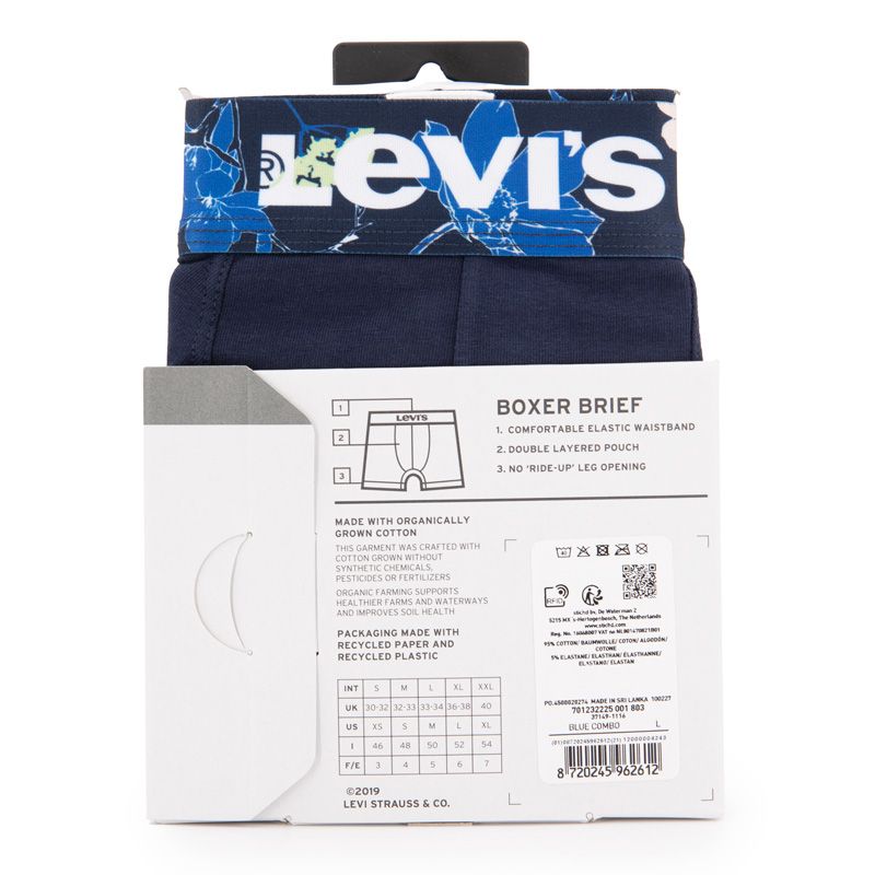Lot de 2 boxers grey combo 701232225002802 Homme LEVI'S Lot de 2 boxers grey combo 701232225002802 Homme LEVI'S