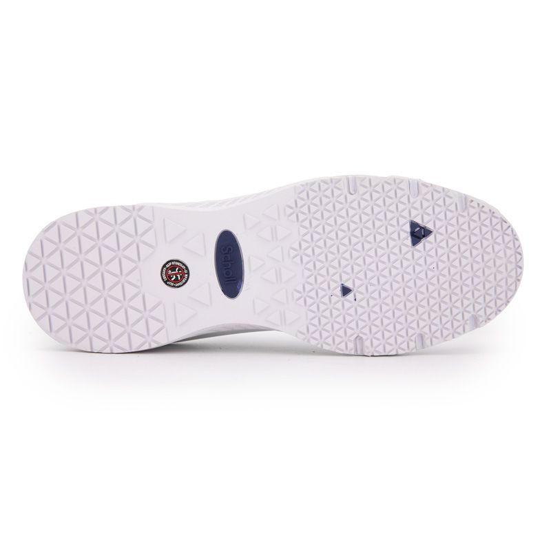 Basket blanche cuir t40/46 Homme SCHOLL