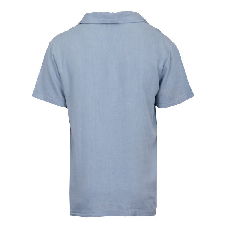 Chemise mc en lin lt kaki leon Homme PANAME BROTHERS