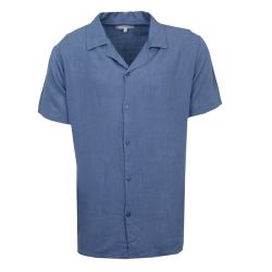 Chemise mc en lin lt kaki leon Homme PANAME BROTHERS