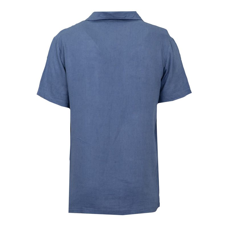 Chemise mc en lin lt kaki leon Homme PANAME BROTHERS