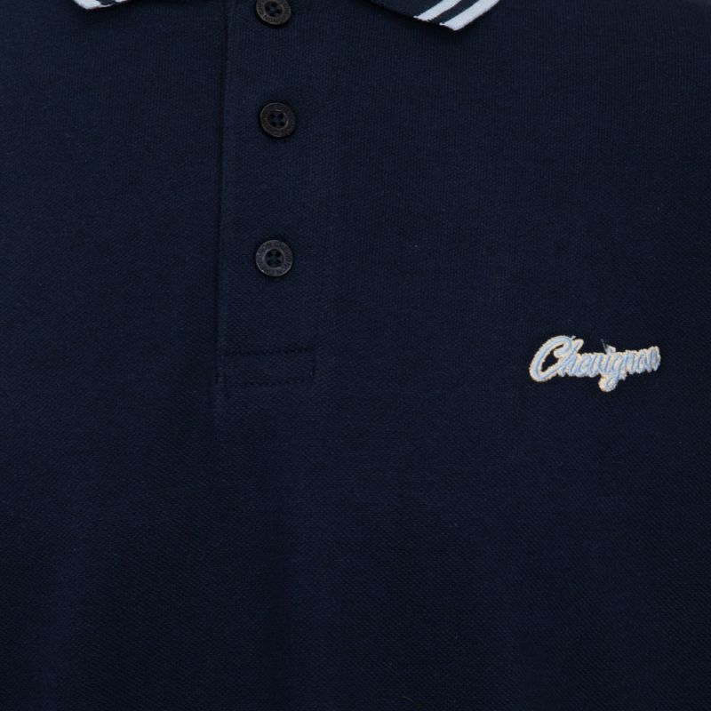 Polo broder 44496 albus Homme CHEVIGNON