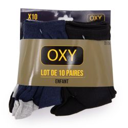 Pack de 10 chaussettes garcon libero Enfant OXY