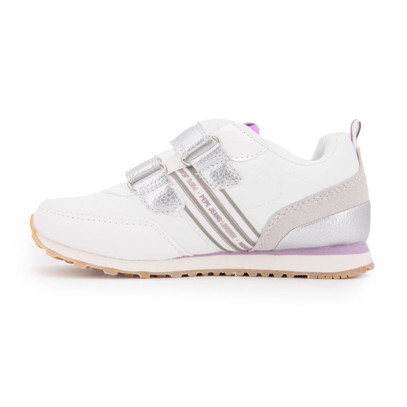 Basket dublin white pgs40013 t24-31 Enfant PEPE JEANS