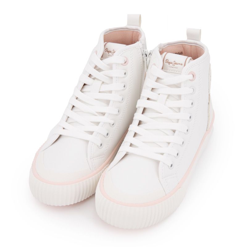 Basket ottis young g 803off white pgs30608 t32/39 Enfant PEPE JEANS