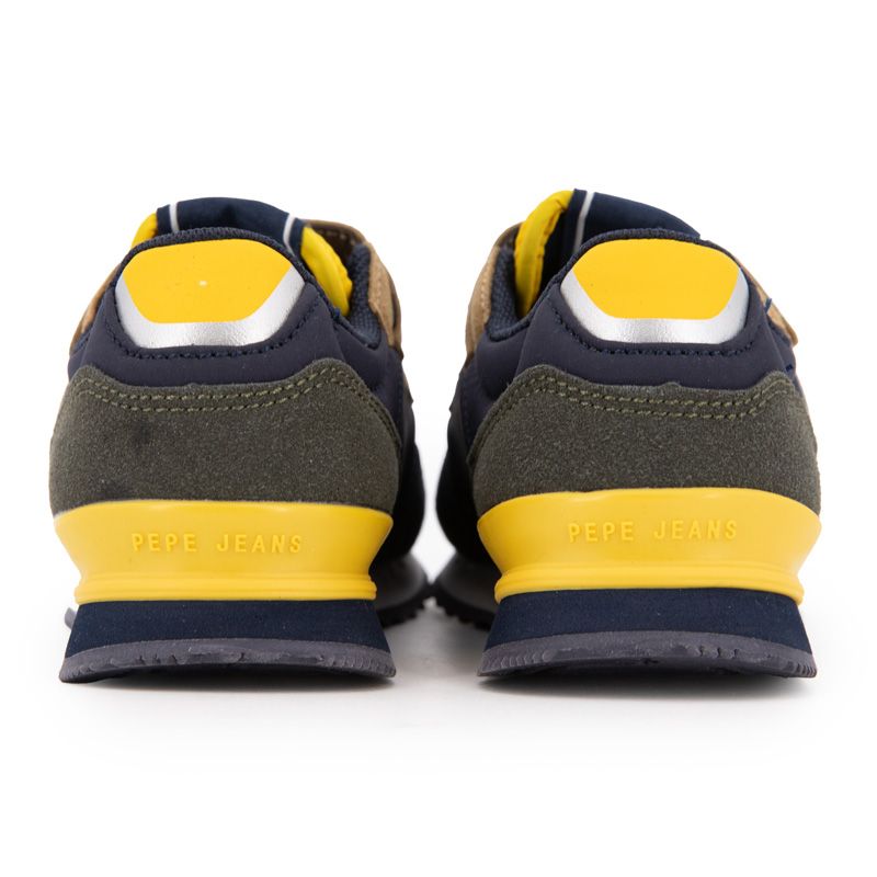 Basket london class bk 595navy pbs40007 t24/31 Enfant PEPE JEANS