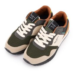 Basket london park b 860dark stone beige pbs40006 t33/39 Enfant PEPE JEANS