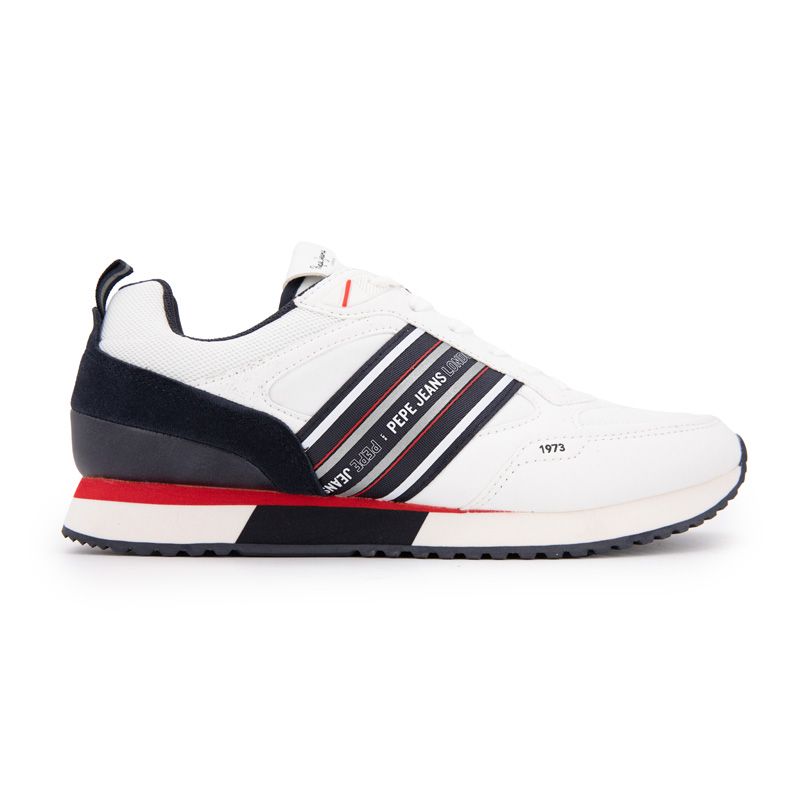 Basket 800 white pms40014 t40/46 Homme PEPE JEANS