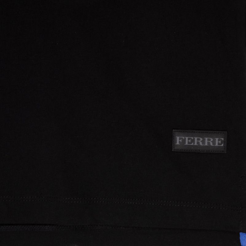 Polo elio black 25497 Homme GIANFRANCO FERRE