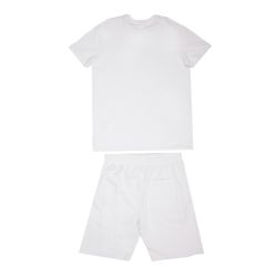 Ensemble tee shirt/short bleu om Homme OM
