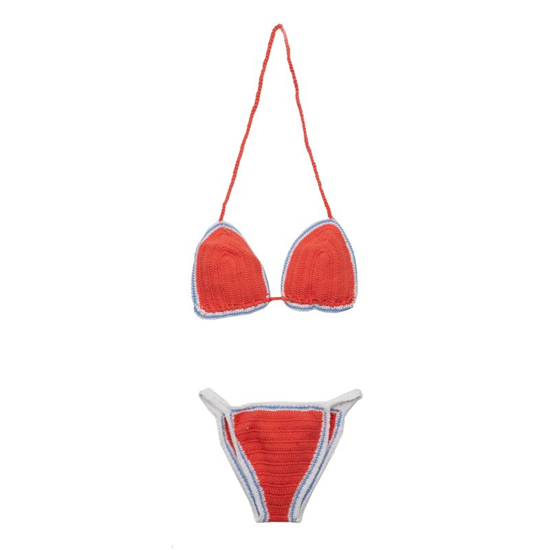 Maillot de bain brodé evy bicolor Femme ANTIK BATIK