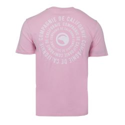 Tee shirt mc pink ts relief Homme COMPAGNIE DE CALIFORNIE