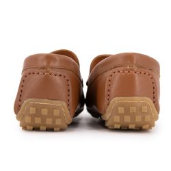 Mocassin cuir noirm-08 t41/46 Homme PIERRE CARDIN