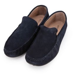 Mocassin velour marinem-08 t41/46 Homme PIERRE CARDIN