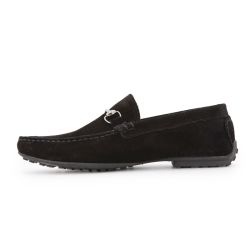 Mocassin velour noirsa-178 t41/46 Homme PIERRE CARDIN