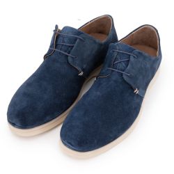 Derby velour marine sa-182 t41/46 Homme PIERRE CARDIN