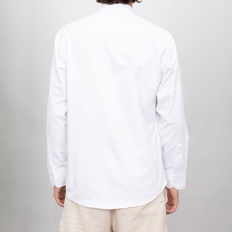 Chemise unie coton bordeaux poly bill00 Homme BILL TORNADE