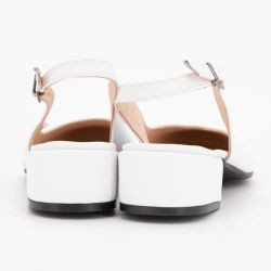 Ballerine nappa argent/nappa blanc loulou t36/41 Femme XAVIER DANAUD Ballerine nappa argent/nappa blanc loulou t36/41 Femme XAVIER DANAUD