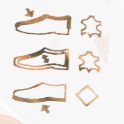 Ballerine nappa argent/nappa blanc loulou t36/41 Femme XAVIER DANAUD Ballerine nappa argent/nappa blanc loulou t36/41 Femme XAVIER DANAUD