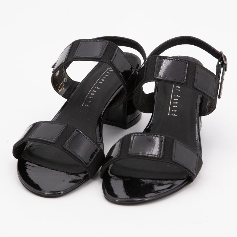Sandale naplak noir f 519 t36/41 Femme XAVIER DANAUD Sandale naplak noir f 519 t36/41 Femme XAVIER DANAUD
