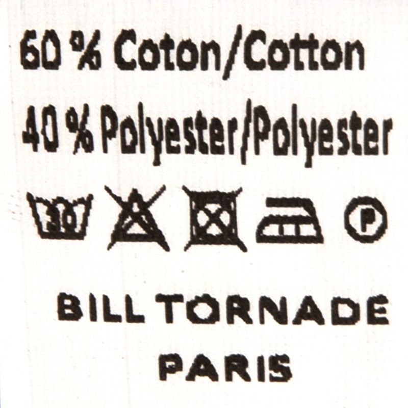 Chemise blanche uni col mao bill200 Homme BILL TORNADE