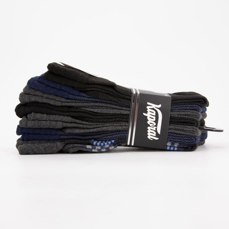 Lot de 7 paires de chaussettes tissees jeriel Homme KAPORAL