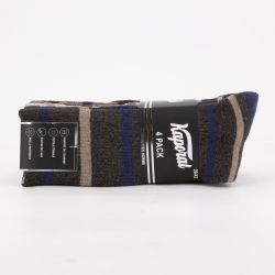 Lot de 4 paires de chaussettes de sport jacquelin Homme KAPORAL