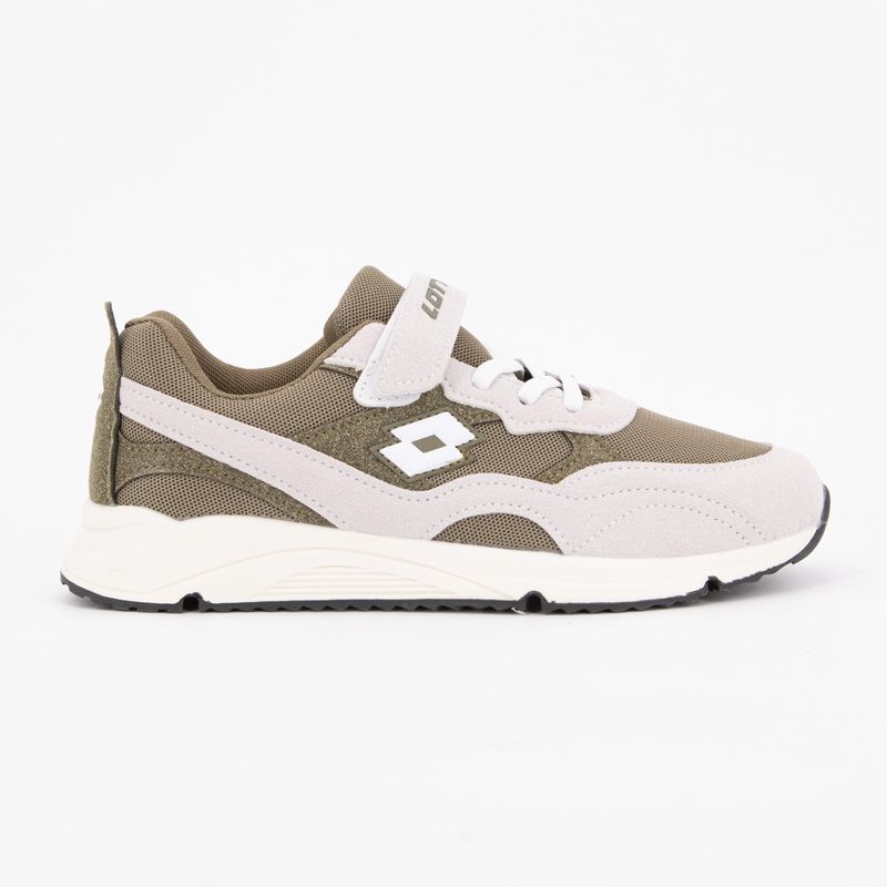 Basket beige/kaki forio t28/35 Enfant LOTTO