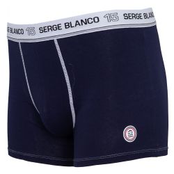 Boxer coton elasthane ser/1/bc/cla/ass5 Homme SERGE BLANCO
