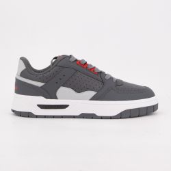 Basket dark grey/red fifty1 t40/45 Homme LOTTO