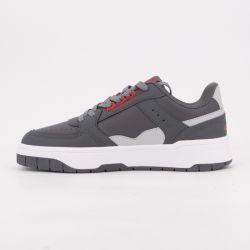 Basket dark grey/red fifty1 t40/45 Homme LOTTO
