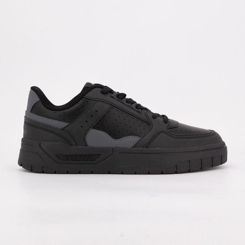 Basket dark grey/red fifty1 t40/45 Homme LOTTO