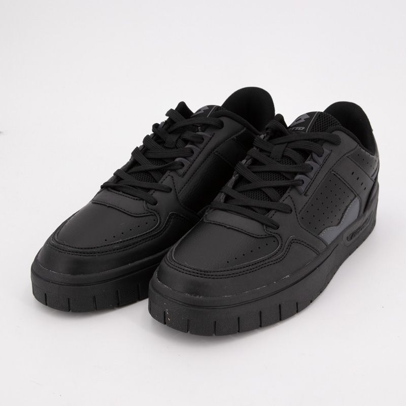 Basket dark grey/red fifty1 t40/45 Homme LOTTO